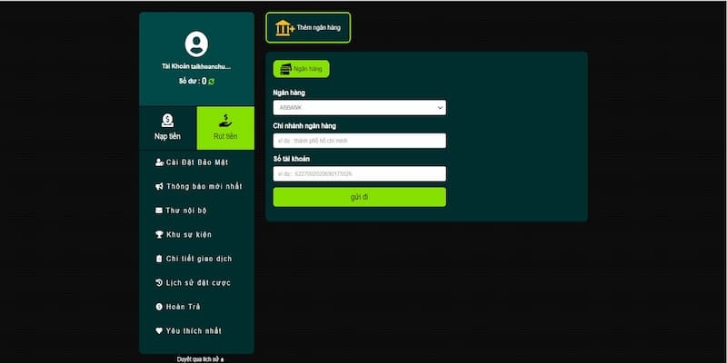 Hướng dẫn quy trình rút tiền W188 cực đơn giản